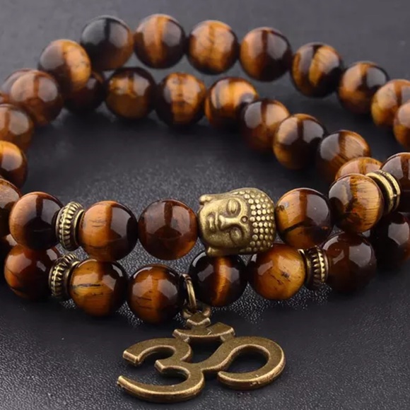 Various Gemstone Mala bracelets - Picture 3 of 15